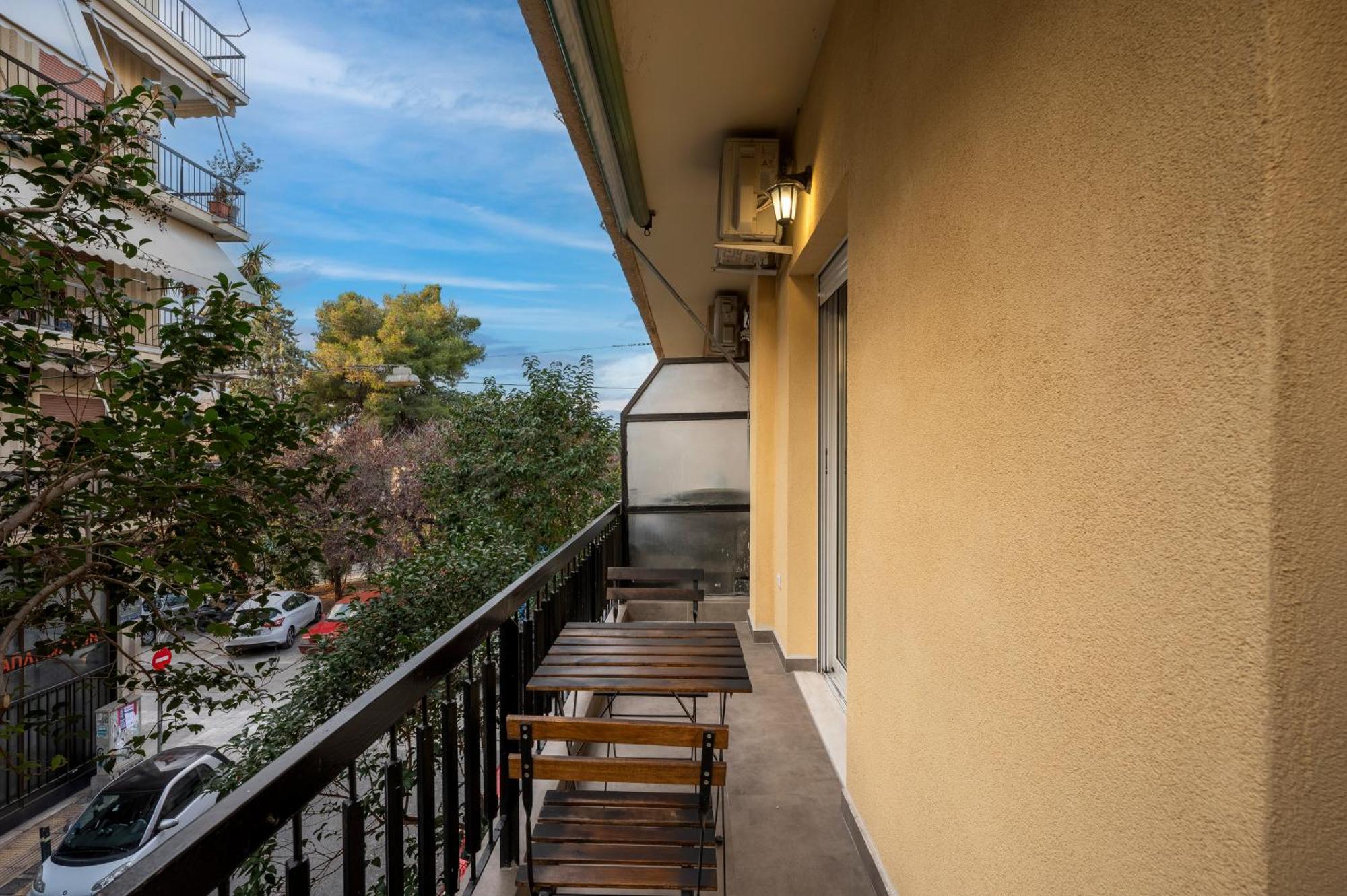 Ferienwohnung 200M From Metro Station & Near Acropolis Hill Athen Exterior foto